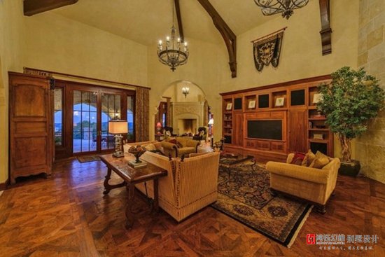 美國(guó)別墅裝修 豪華歐式別墅裝修效果圖