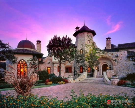 美國(guó)別墅裝修 豪華歐式別墅裝修效果圖